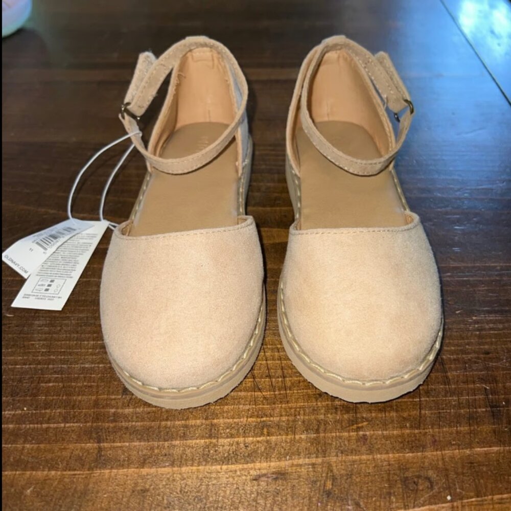 Chunky Buckle-Strap Ballet Shoes for Toddler Girls